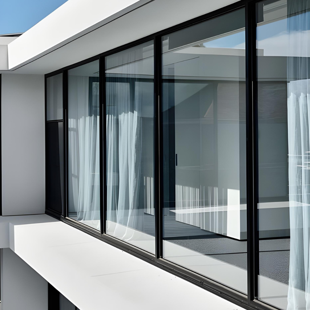 baie vitrée en aluminium